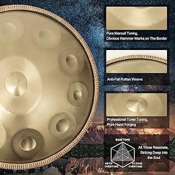 ハンドパン　10音　 22インチ(約56cm)　Dマイナー　 試奏動画あり ハンドパン 10音 22インチ(約56cm) Dマイナー 試奏動画あり